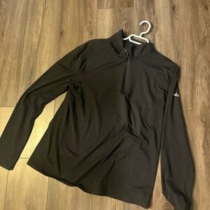 ALO Yoga Black Zip Up Sweater